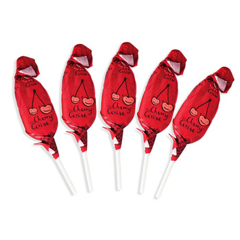 星巴克棒棒糖多种口味糖果棒棒糖樱桃味5支