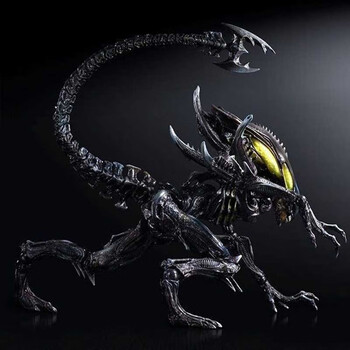 铁血战士模型play arts pa改异形大战异形战士vs呕吐者怪兽玩具模型
