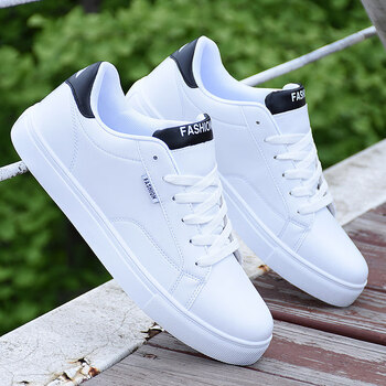 时尚新款鞋靴中学生小白鞋男生男鞋鞋新款运动子韩版学生百搭休闲鞋软