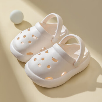 始萌男童洞洞鞋儿童洞洞鞋夏季女童包头防滑凉拖女孩小童婴幼儿宝宝男