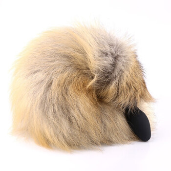 女用sm无线遥控震仿真动猫狗狐狸尾巴后庭肛塞电动按摩器工具欲仙高潮