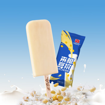美登高(meadow gold) 来根豆浆 豆沙牛奶口味雪糕冰淇淋冰激凌冷饮