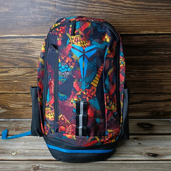 2022新款nba球星双肩包杜兰特背包kd情侣aj14篮球训练 蛇纹彩