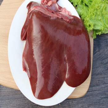 内蒙古羊肝生羊肝现杀羊肝山羊羊肝2斤羊肝