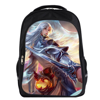 高中王者荣耀双层大号书包男中小学生青少年儿童背包大容量新款潮酷帅