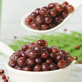 岚鸢1kg马蹄爆爆珠红豆爆爆珠燕麦芝士爆爆珠爆浆珠爆爆蛋奶茶店专用