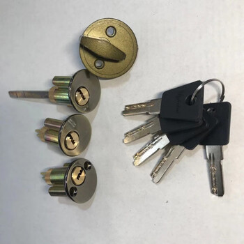 罗普斯金门老式铝合金对开艺术门锁众安替换两舌拇指按压大把锁芯