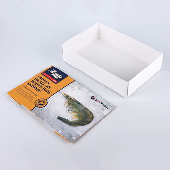 冷冻虾包装盒冻品海鲜冻货海虾对虾专用礼品盒1000g装虾盒子空盒1件10