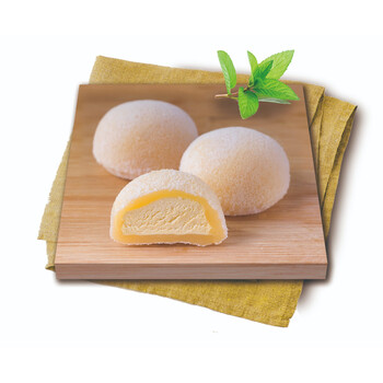 美滋味 芒果味 大福500g(20枚 雪媚娘 糯米糍 麻薯团 日式甜品 冷冻