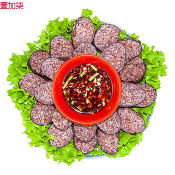东北延边朝鲜族延吉米肠手工糯米肠血肠韩国韩式蘸料即食加热 2袋加