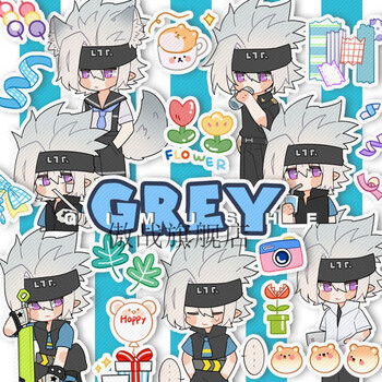 雷狮凹凸世界雷德同人周边嘉德罗斯手帐安迷修手机闪光贴纸 格瑞闪光