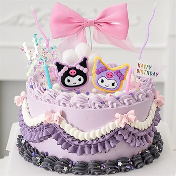 乐惜新款库洛米生日蛋糕玉桂狗美乐蒂三丽鸥儿童女孩男生全国同城配送