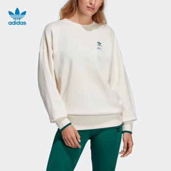 阿迪达斯官方adidas 三叶草sweater 女子卫衣du98 粉白36 参考身高 166 170cm 图片价格品牌报价 京东