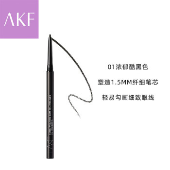 AKF߽ỬױˮȾϸ־ɫŮɫ߱ 1#Ũɫ1.5mm