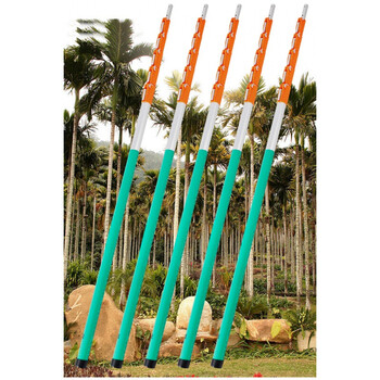 君吻高空摘槟榔刀伸缩杆割槟榔杆勾椰子杆摘果杆定位杆不脱节 槟榔杆6