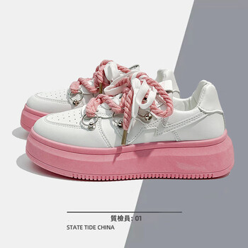 回力四季2024年最新网红爆款板鞋女小白鞋年春秋学生厚底鞋ins松高