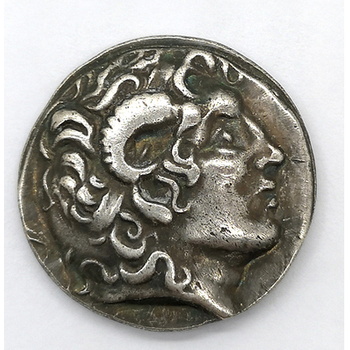 慕诗古希腊银币微雕艺术硬币 希腊神话人物肖像雅典女神 外国钱币收藏