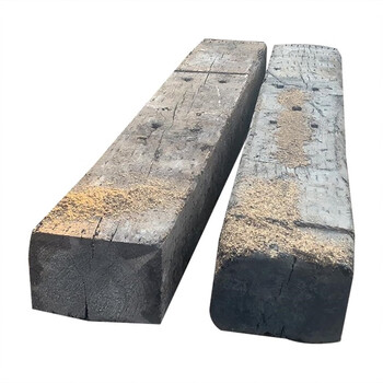 吊车支腿垫木铁路旧枕木火车旧枕木煤矿设备垫木园林景观防腐木 约16*