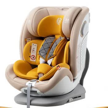 pouch儿童安全座椅车载可坐可躺汽车安全座椅双向360度旋转012岁ks29