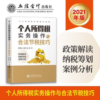 个人所得税实务操作与合法节税技巧 操作指南 政策解读 纳税筹