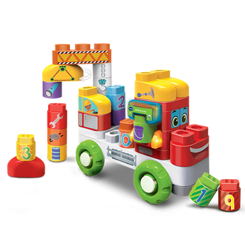 伟易达vtech大颗粒积木系列创意积木桶散装字母拼装玩具大号生日礼p大