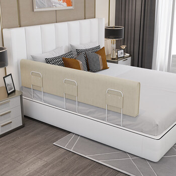 &ヲ南极人商场同款精选 免打孔床围栏护栏一面婴儿儿童防护栏一侧防摔