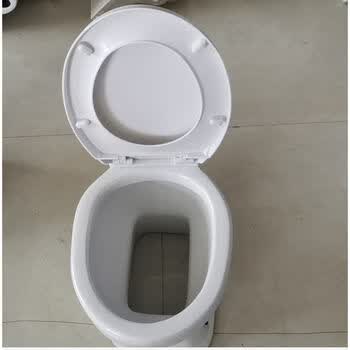 niooga厨房卫浴农村改造马桶旱便器陶瓷免冲水直通式旱厕蹲便改坐便器