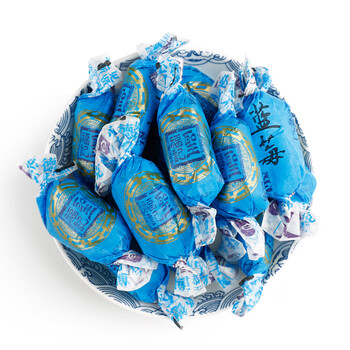 五折高粱饴软糖官方喜侯美丽拉丝糖怡山东特产水果糖果零食蓝莓饴1斤