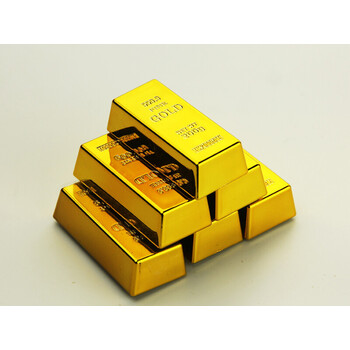 创枝宛仿真金砖道具假黄金块展示模型样品大金条金店橱窗摆件 小号