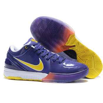 4后赛及时行乐联名全男女气垫耐磨zk5篮球 科比4代大鲨鱼 36