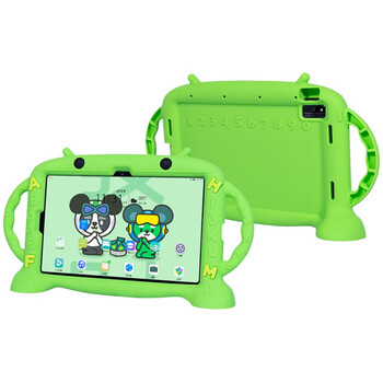 8荣耀平板7软壳10.4儿童m6 m3青春版v6 绿色_配送钢化膜 m3 青春版10.