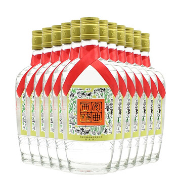 秦俑西安特曲酒52度480ml西安特曲酒浓香型白酒 12瓶(西安产)