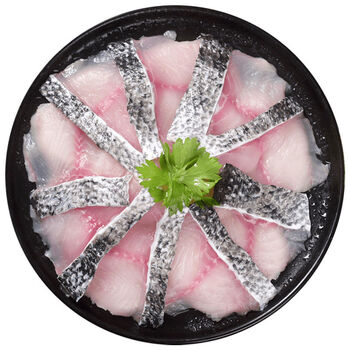 免浆黑鱼片新鲜鱼肉好人家酸菜鱼免切免洗食材无骨8x250g金汤酸辣酱x4