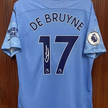 hnky2021曼城主场球衣17号德布劳内9号哈兰德10号11号男女套装足球服