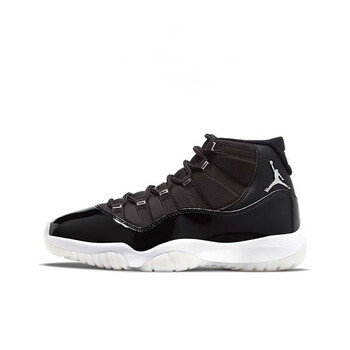 大魔王篮球鞋男女运动鞋黑白黑莆田官方nike 旗舰官网aj11黑银大魔王