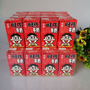 旺旺特价旺仔牛奶125ml3620盒复原乳儿童学生早餐奶一整箱23年2月36盒