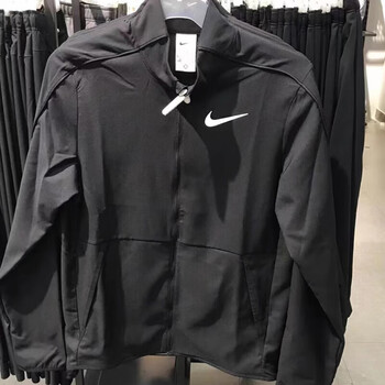 nike耐克外套男装夏季新款户外健身透气运动服时尚百搭立领休闲服夹克
