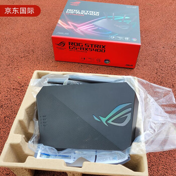 华硕asusgsax5400高速千兆双频5400m家用穿墙无线路由器wifi6彩盒拆封