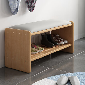 富丽恒柏帝奇换鞋凳家用门口入户鞋柜鞋架坐凳一体长条凳子进门可坐实