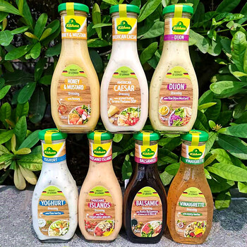 德国沙拉酱千岛酱蔬菜水果调味酱kuhne salad dressing sauce 香草味