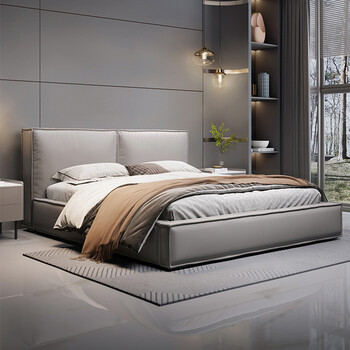 丝涟舒达床豆腐块床落地嵌入式床1.