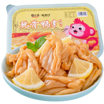 酸辣无骨鸡爪柠檬网红去骨野山椒泡椒凤爪脱骨鸡爪解馋卤味小食柠檬味鸭掌0g 建议拍2份 图片价格品牌报价 京东