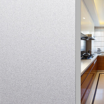 玻璃贴纸客厅自粘加密磨砂带胶透光不透明玻璃贴加厚防水卫生间阳台