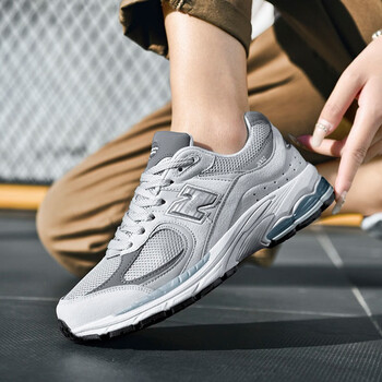 舒适时尚情侣跑步鞋休闲鞋2002r云雾灰/经典款41>新百伦动感男鞋女鞋