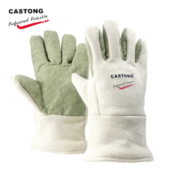 CASTONG卡司顿GEII15-34耐高温手套400℃隔热防烫劳保加厚家用