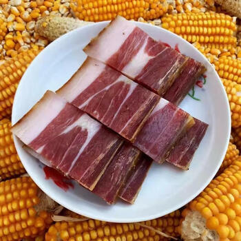 恒愎云南老诺窝邓土猪火腿农家低盐生吃火腿三年舌尖中国剔骨一斤