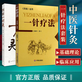 正版一针疗法灵枢诠用+图解一针灵 针灸学中医书籍 临床书籍常见病治疗书籍中医针灸自学基础理论书籍零基础