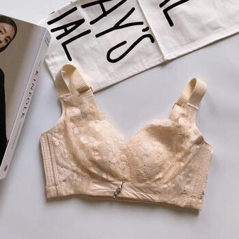 峰尚美内衣法国文胸薄款聚拢收副乳功能美体塑形美容院调整型内衣zy