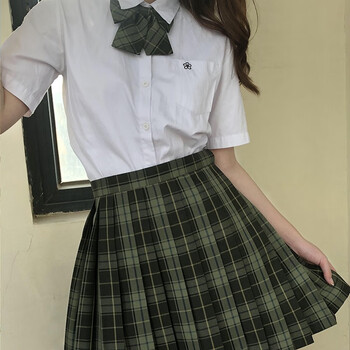 汉萝可正统千岁jk制服套装现货秋冬学院风百褶裙日系基础款jk格裙半身
