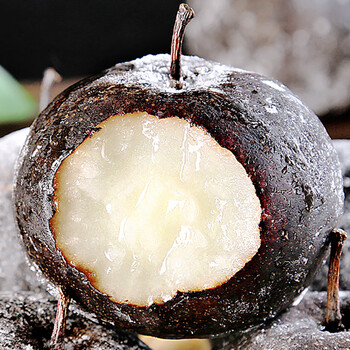 辽原佳农东北冻梨 冻秋梨大黑梨华盖梨 东北特产大冻梨 精选特大果3斤